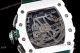 KV Factory Knockoff Richard Mille Green Rubber White Ceramic Replica Watch RM11-03 (6)_th.jpg